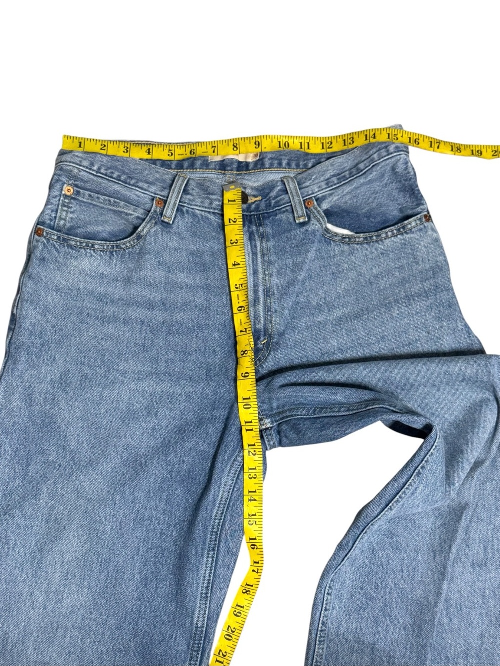 Levi’s 90s Dad Straight Jeans low mid Size 10 W30 Far And Wide Wash Denim NWOT - Picture 7 of 10
